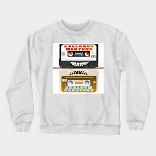 Cassette Tape Analogue Cartoon  2 Crewneck Sweatshirt